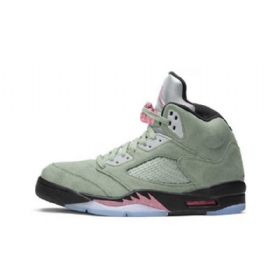Nike Air Jordan 5 Jade Horizon Sko Herre Armygreen