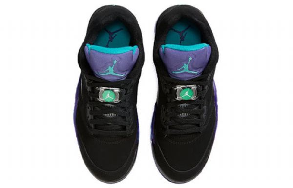 Nike Air Jordan 5 Low Tops Golf Retro Basketball Shoes Herre Svarte