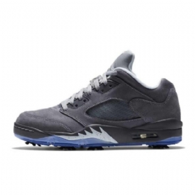 Nike Air Jordan 5 Low Tops Golf Sko Dame Grå