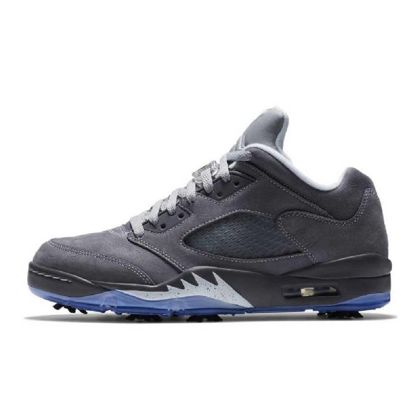 Nike Air Jordan 5 Low Tops Golf Sko Herre Grå
