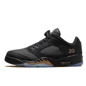 Nike Air Jordan 5 Low Tops Wings Class Of 2020-2021 Sko Herre Svarte