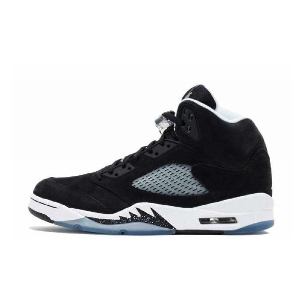 Nike Air Jordan 5 Oreo Sko Herre Svarte