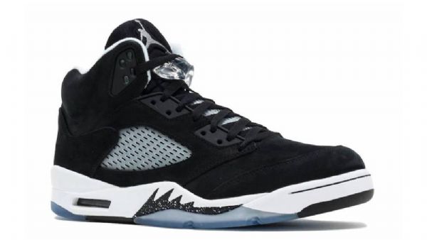 Nike Air Jordan 5 Oreo Sko Herre Svarte