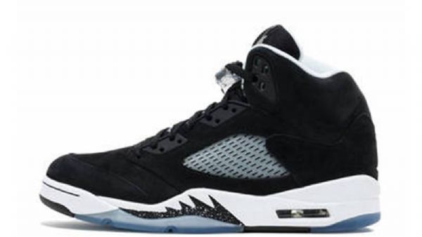 Nike Air Jordan 5 Oreo Sko Herre Svarte