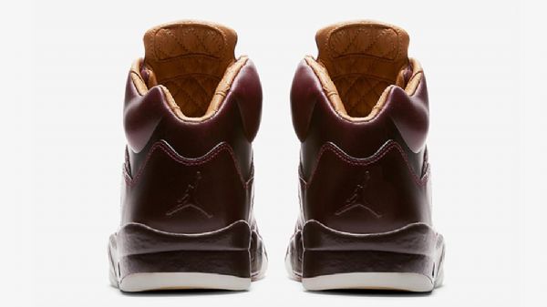 Nike Air Jordan 5 Premium Sko Herre Burgunder