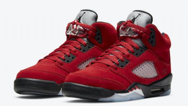 Nike Air Jordan 5 Raging Bull Varsity Sko Herre Rød