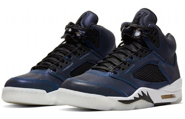 Nike Air Jordan 5 Retro Basketball Shoes Dame Grå