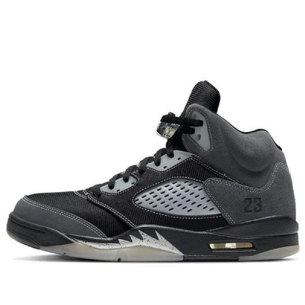 Nike Air Jordan 5 Retro Basketball Shoes Herre Grå