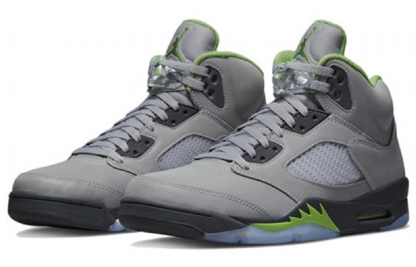 Nike Air Jordan 5 Retro Basketball Shoes Herre Grønn