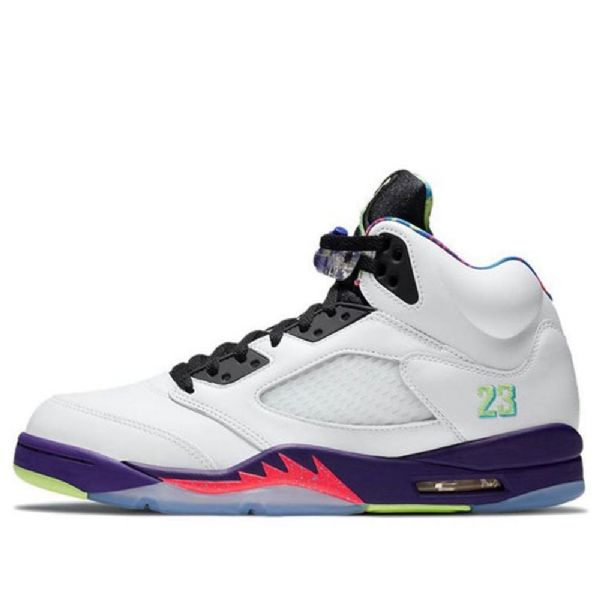 Nike Air Jordan 5 Retro Basketball Shoes Herre Hvite