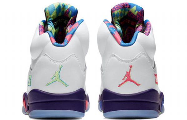 Nike Air Jordan 5 Retro Basketball Shoes Herre Hvite