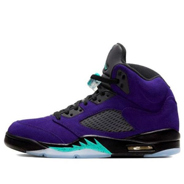 Nike Air Jordan 5 Retro Basketball Shoes Herre Lilla