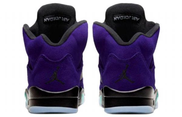 Nike Air Jordan 5 Retro Basketball Shoes Herre Lilla
