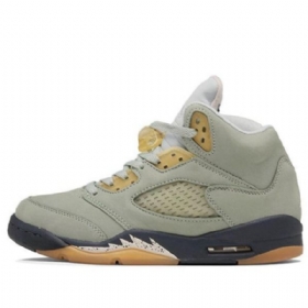 Nike Air Jordan 5 Retro Basketball Shoes Herre Mint
