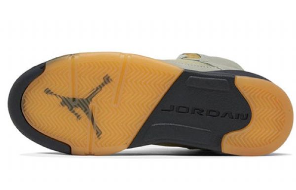 Nike Air Jordan 5 Retro Basketball Shoes Herre Mint
