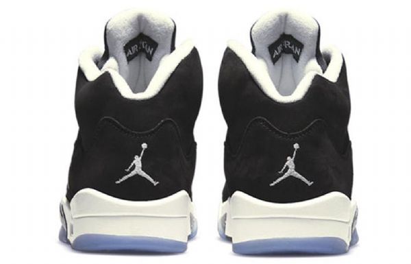 Nike Air Jordan 5 Retro Basketball Shoes Herre Svarte