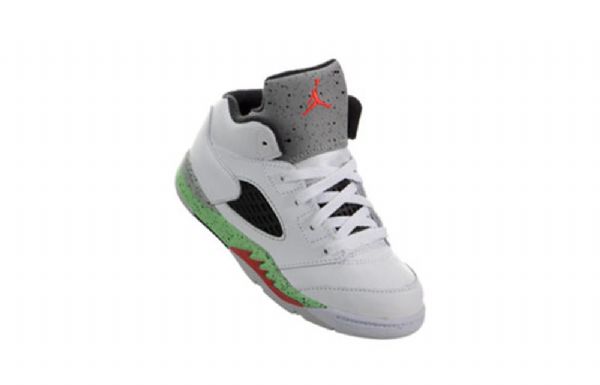 Nike Air Jordan 5 Retro Bt Sko Barn Hvite