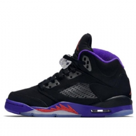 Nike Air Jordan 5 Retro Gg Basketball Shoes Herre Svarte Lilla