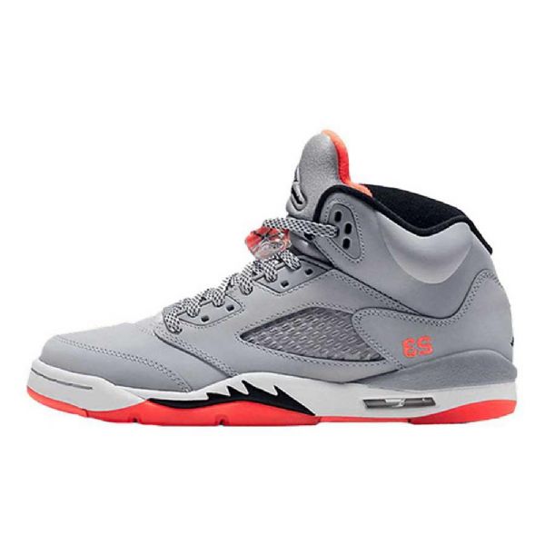 Nike Air Jordan 5 Retro Gg Sko Herre Grå