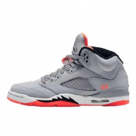 Nike Air Jordan 5 Retro Gg Sko Herre Grå