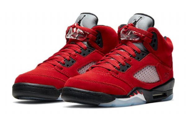 Nike Air Jordan 5 Retro Gs Basketsko Herre Rød