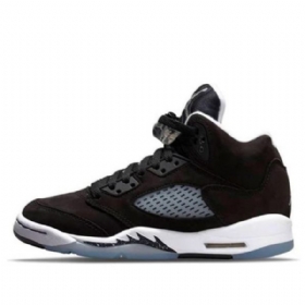 Nike Air Jordan 5 Retro Gs Basketsko Herre Svarte