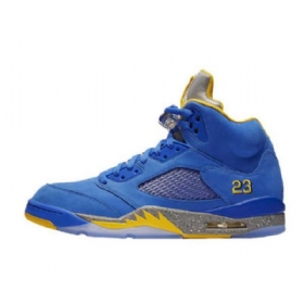 Nike Air Jordan 5 Retro Jsp Laney Sko Herre Blå