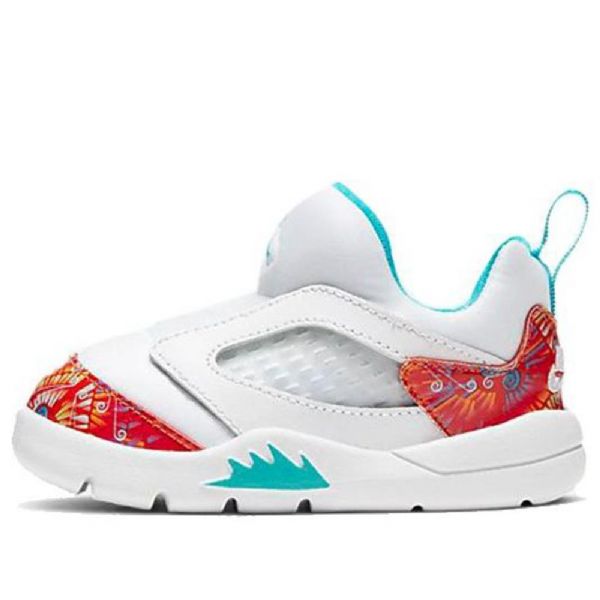Nike Air Jordan 5 Retro Little Flex Td Sko Barn Hvite