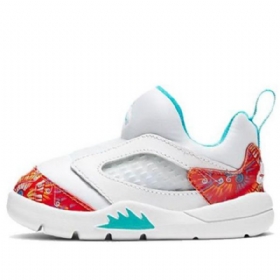 Nike Air Jordan 5 Retro Little Flex Td Sko Barn Hvite