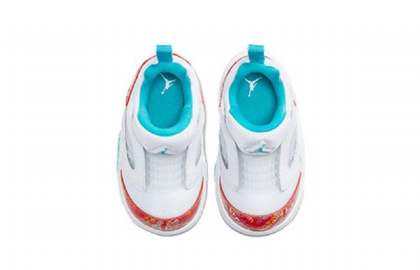 Nike Air Jordan 5 Retro Little Flex Td Sko Barn Hvite