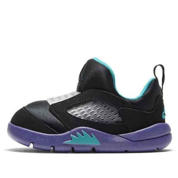 Nike Air Jordan 5 Retro Little Flex Td Sko Barn Svarte