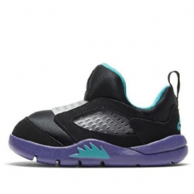 Nike Air Jordan 5 Retro Little Flex Td Sko Barn Svarte