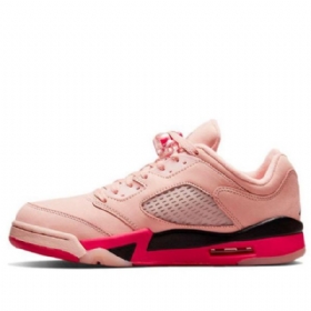 Nike Air Jordan 5 Retro Low Tops Basketball Shoes Dame Rosa