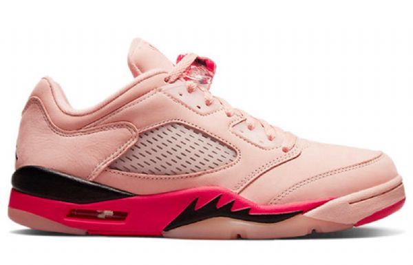 Nike Air Jordan 5 Retro Low Tops Basketball Shoes Dame Rosa