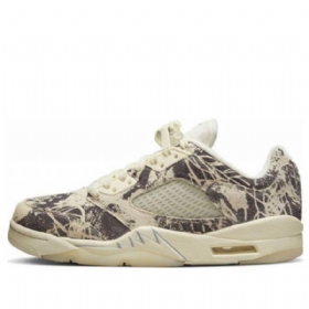 Nike Air Jordan 5 Retro Low Tops Expression Basketball Shoes Dame Multicolor