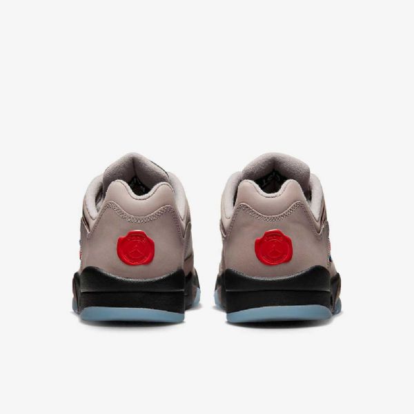 Nike Air Jordan 5 Retro Low Tops Psg Sko Herre Svarte Kongeblå