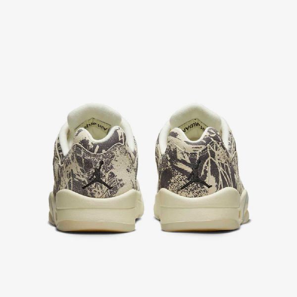 Nike Air Jordan 5 Retro Low Tops Sko Dame Hvite Svarte