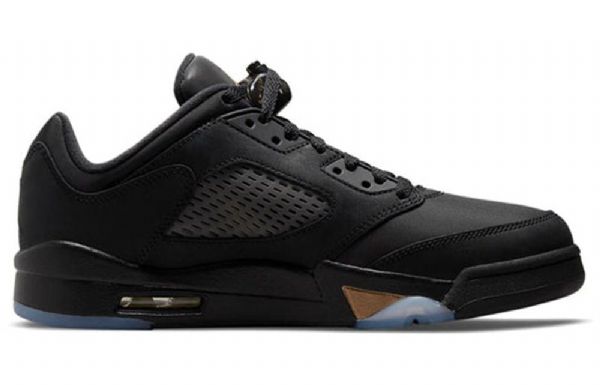 Nike Air Jordan 5 Retro Low Tops Wings Basketsko Herre Svarte