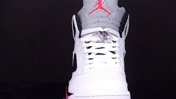 Nike Air Jordan 5 Retro Poison Sko Herre Hvite Grønn