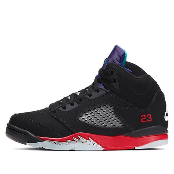 Nike Air Jordan 5 Retro Ps Sneakers / Shoes Barn Svarte