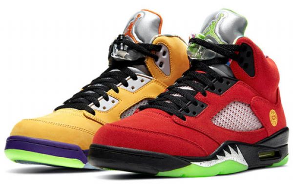 Nike Air Jordan 5 Retro Se Basketball Shoes Herre Rød