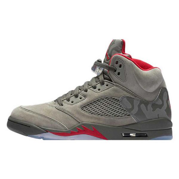 Nike Air Jordan 5 Retro Stucco Sko Herre Rød
