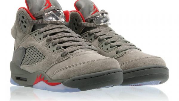 Nike Air Jordan 5 Retro Stucco Sko Herre Rød