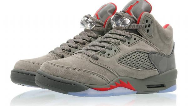 Nike Air Jordan 5 Retro Stucco Sko Herre Rød
