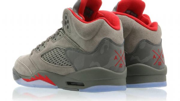Nike Air Jordan 5 Retro Stucco Sko Herre Rød