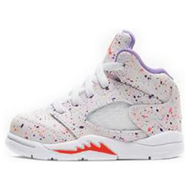 Nike Air Jordan 5 Retro Td Basketball Shoes Barn Lyse Lilla