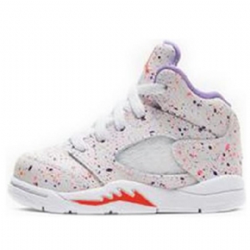 Nike Air Jordan 5 Retro Td Basketball Shoes Barn Lyse Lilla
