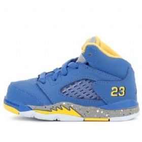 Nike Air Jordan 5 Retro Td Sko Barn Blå