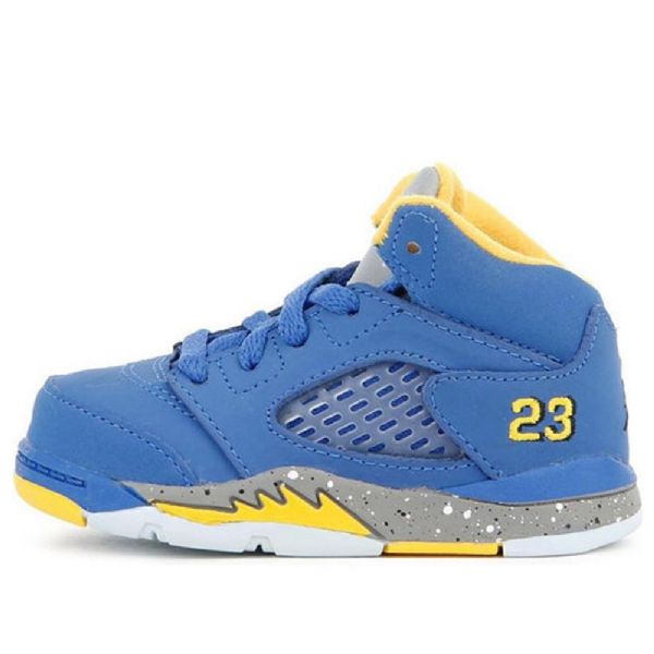 Nike Air Jordan 5 Retro Td Sko Barn Blå