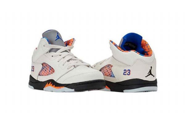 Nike Air Jordan 5 Retro Td Sko Barn Khaki